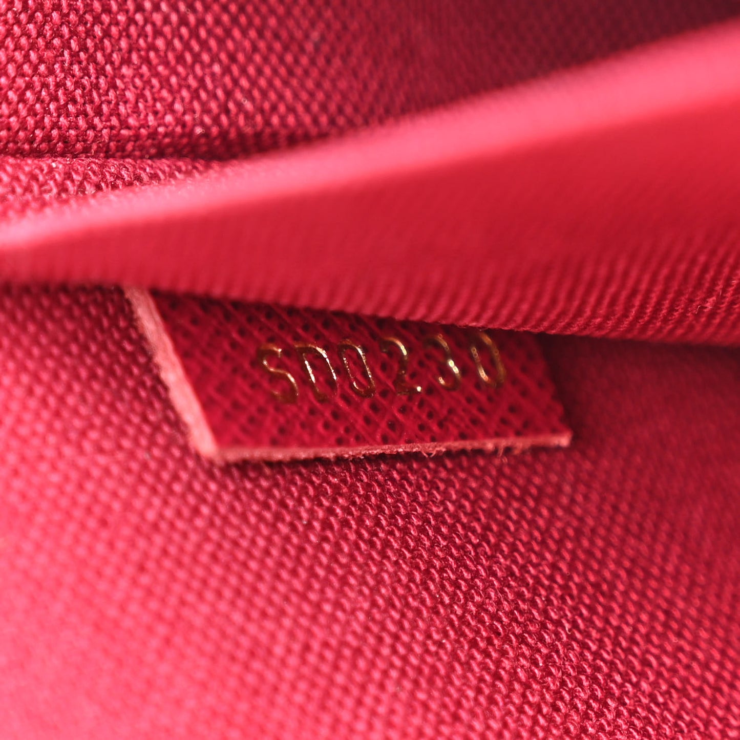 Monogram Pochette Felicie Chain Wallet Fuchsia