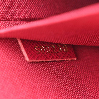 Louis Vuitton Monogram Pochette Felicie Chain Wallet Fuchsia 7 of 11