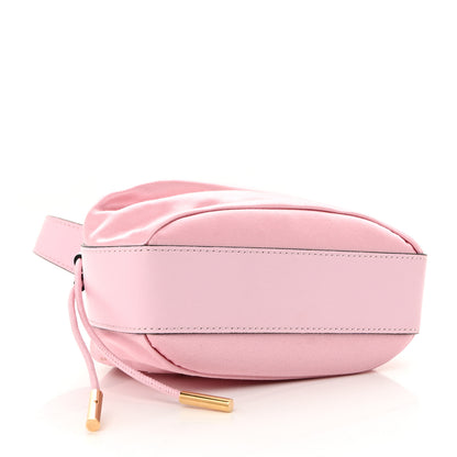 Versace Satin Medusa Drawstring Bucket Bag Pink 4 of 9