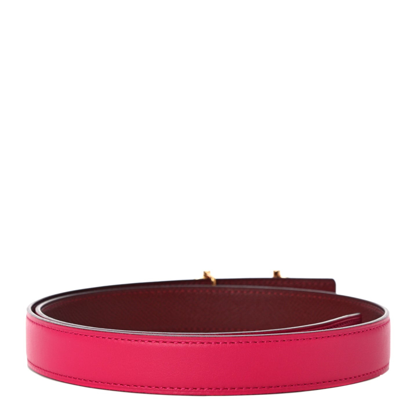 Swift Epsom 24mm Gamma Belt 75 Rose Mexico Rouge H