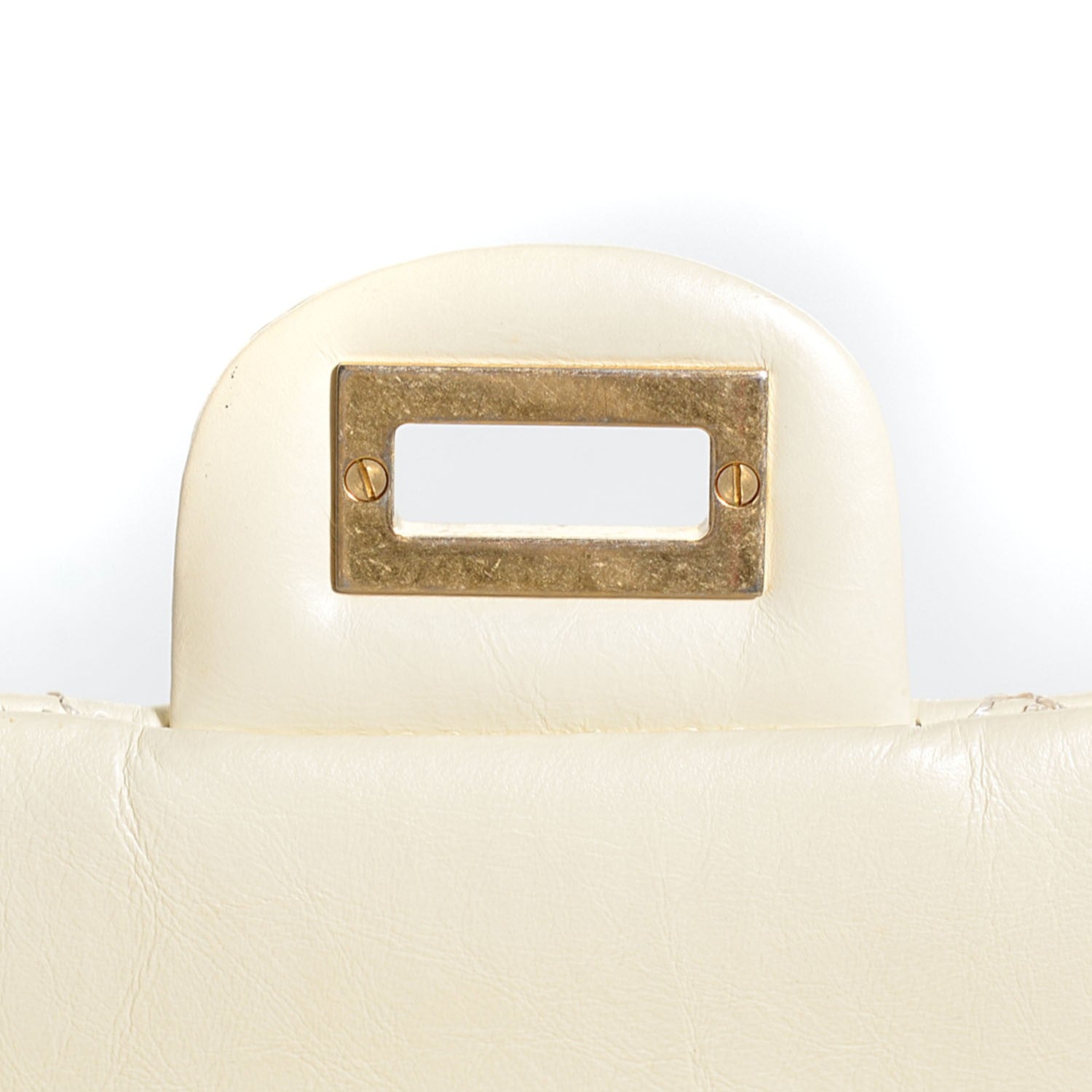 Chanel Aged Calfskin Quilted 2.55 Reissue 226 Flap Ivory 8 of 8