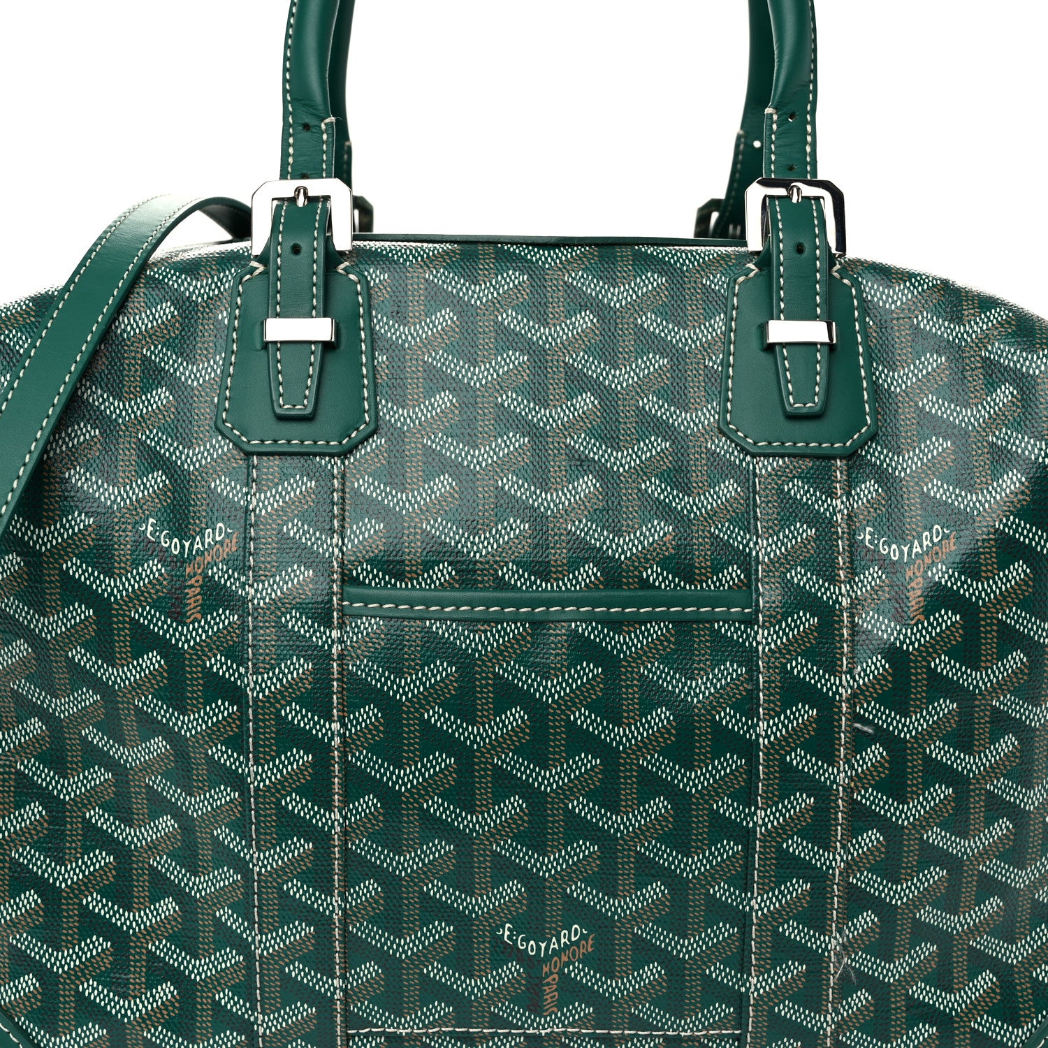 Goyard Goyardine Boeing 30 Green 8 of 10