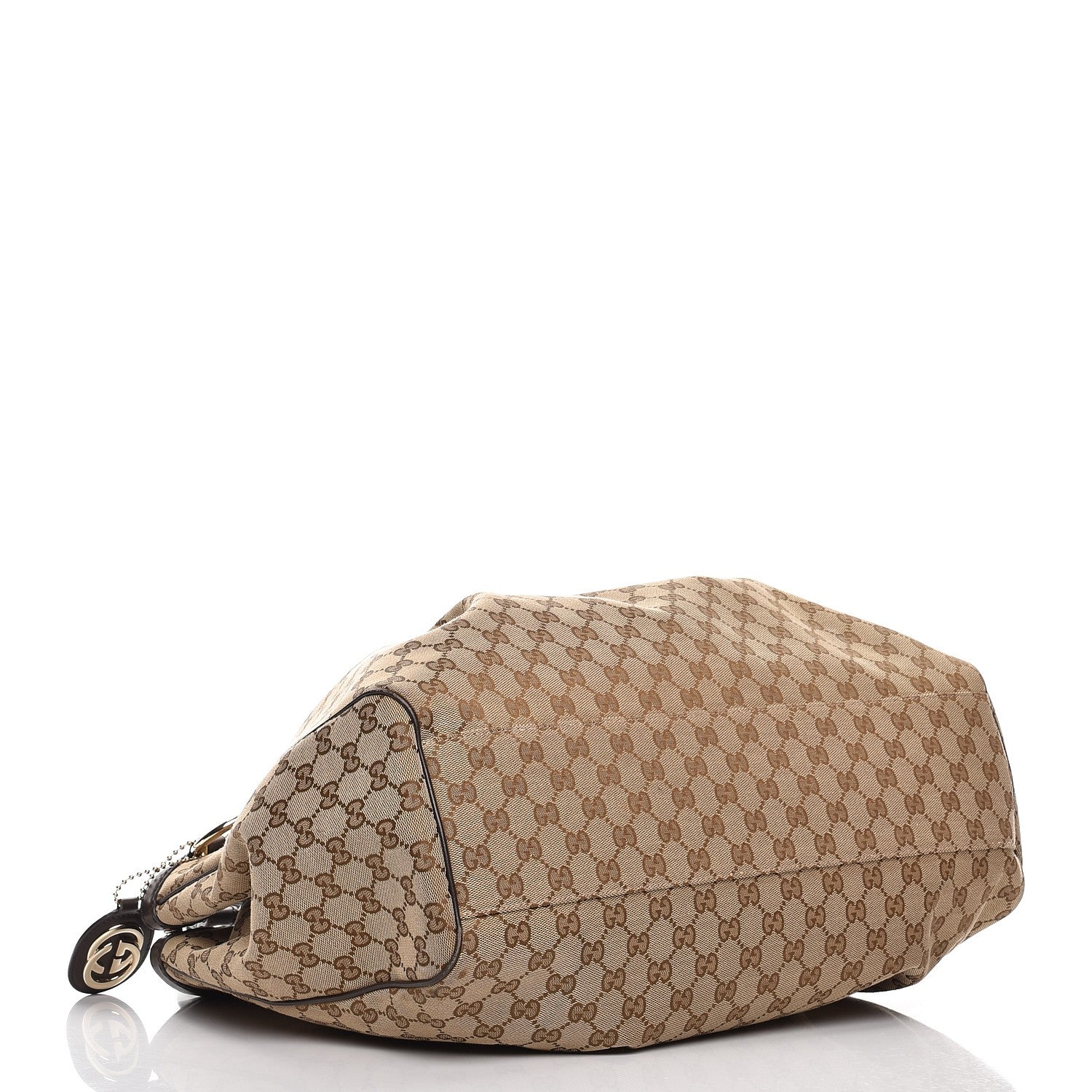 Gucci Monogram Large Sukey Tote Dark Brown 4 of 12