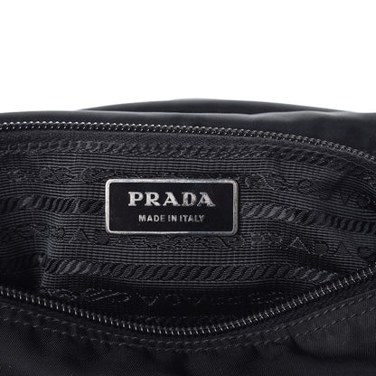 Prada Nylon Vela Messenger Bag Black 9 of 9