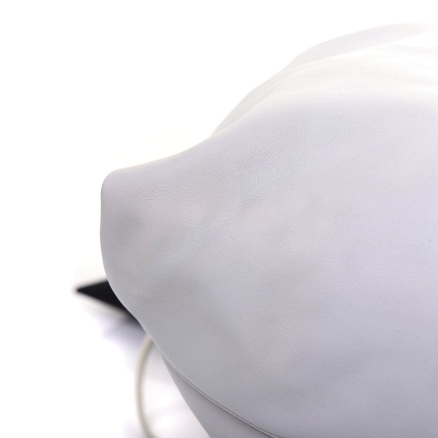 Saint Laurent Lambskin Teddy Drawstring Bag White 11 of 11