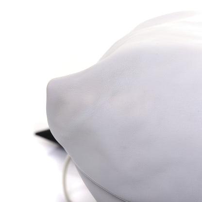 Saint Laurent Lambskin Teddy Drawstring Bag White 11 of 11