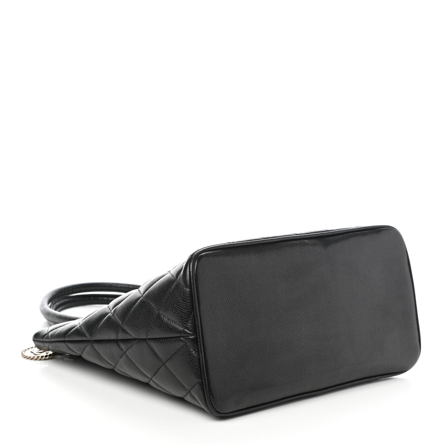 Chanel Caviar Quilted Medallion Tote Black 4 of 9
