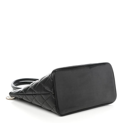 Chanel Caviar Quilted Medallion Tote Black 4 of 9
