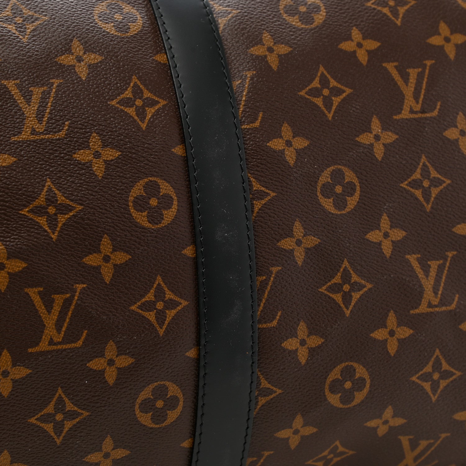 Louis Vuitton Monogram Macassar Keepall Bandouliere 55 9 of 10