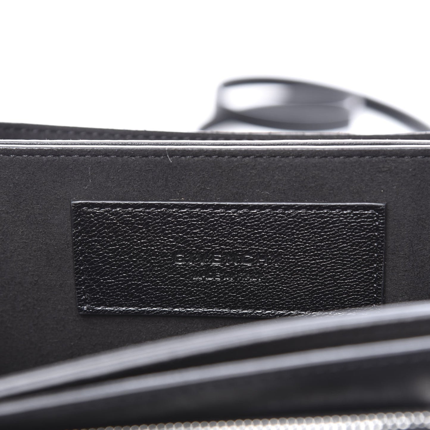 Goatskin Small GV3 Shoulder Bag Black