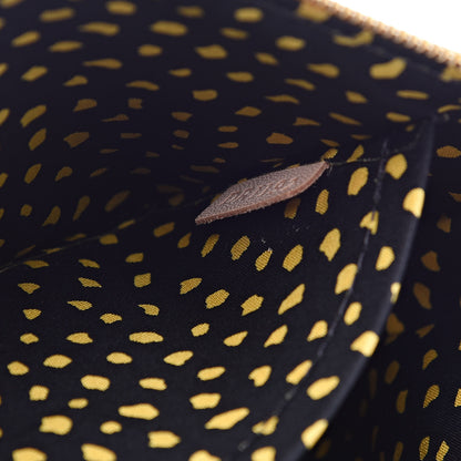 Louis Vuitton Vernis Kusama Infinity Dots Pochette Accessories Yellow 7 of 9