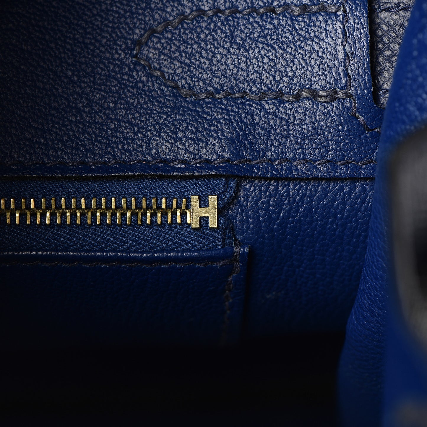 Epsom Birkin 30 Bleu Saphir