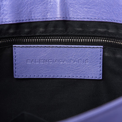 Balenciaga Agneau Giant 12 Silver Hardware Neo Folk Messenger Mauve 8 of 10