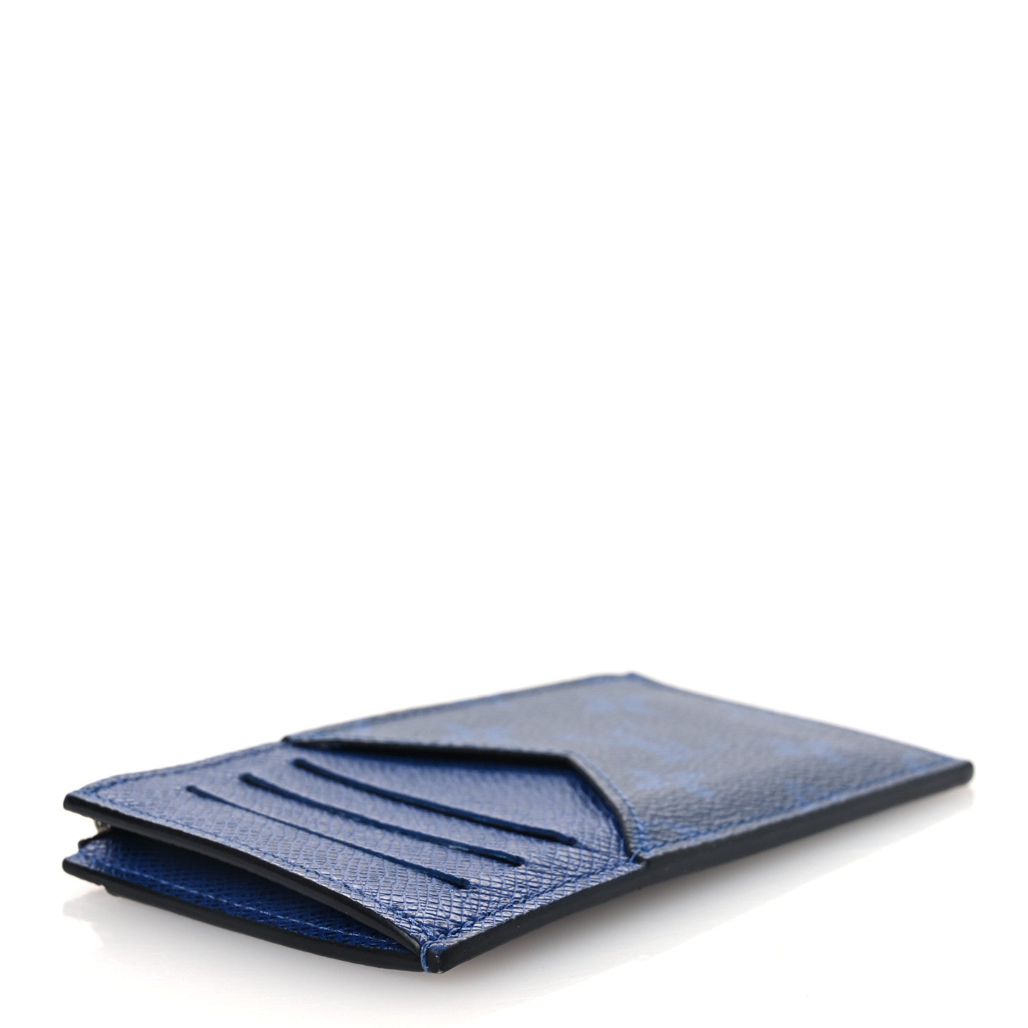 Louis Vuitton Taigarama Coin Card Holder Cobalt Blue 4 of 9