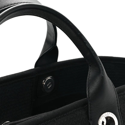 Chanel Mixed Fibers Medium Deauville Tote Black 13 of 13