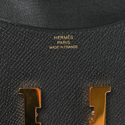 Hermes Epsom Constance Slim Wallet Black 7 of 9