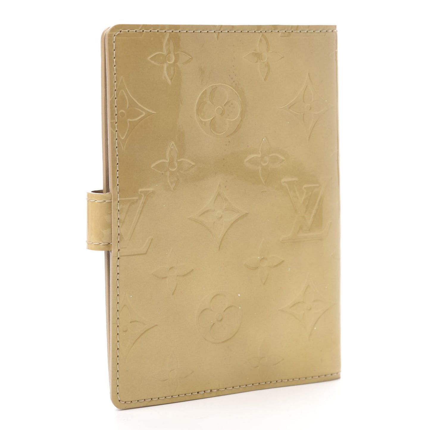 Vernis Small Ring Agenda Cover Blanc Corail