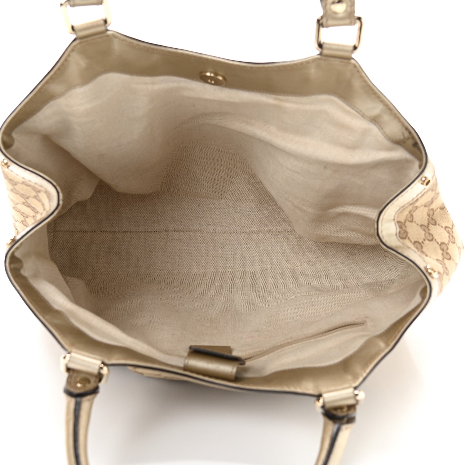 Gucci Monogram Medium Sukey Tote Champagne 4 of 22