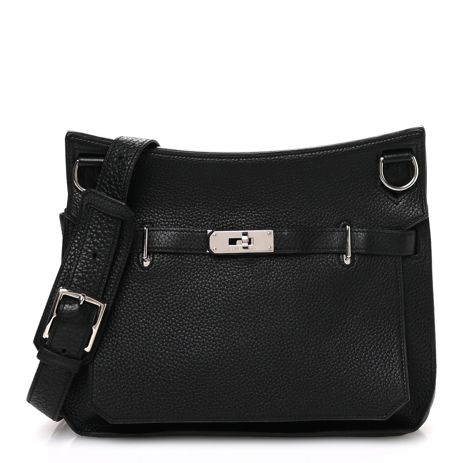 Hermes Taurillon Clemence Jypsiere 28 Black 1 of 11