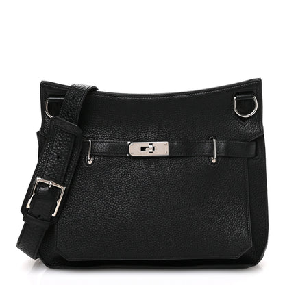 Hermes Taurillon Clemence Jypsiere 28 Black 1 of 11