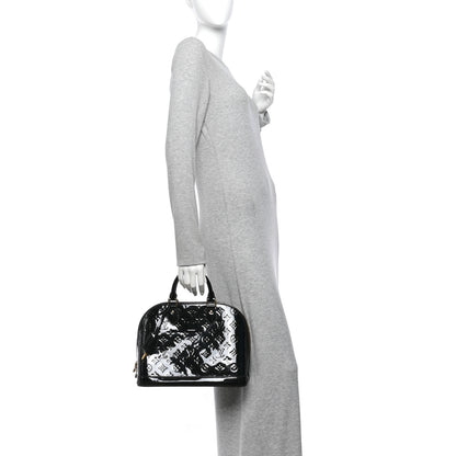 Louis Vuitton Vernis Alma PM Noir Magnetique 2 of 10