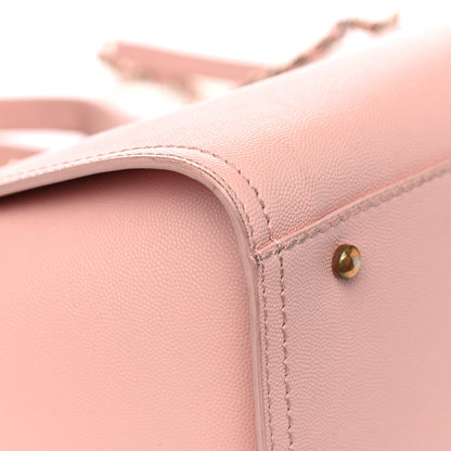 Chanel Caviar Small Studded Deauville Tote Light Pink 11 of 12