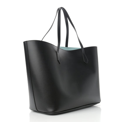 Givenchy Calfskin Logo Print Wing Shopping Bag Black 4 of 10