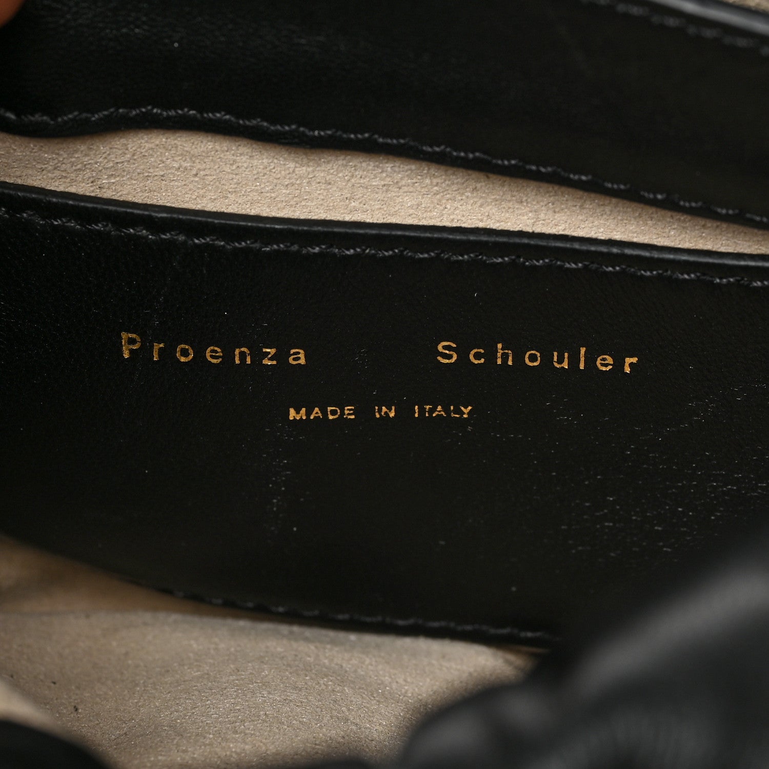 Proenza Schouler Lambskin Small Puffy Tobo Chain Shoulder Bag Black 6 of 8