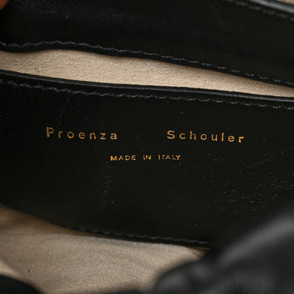 Proenza Schouler Lambskin Small Puffy Tobo Chain Shoulder Bag Black 6 of 8