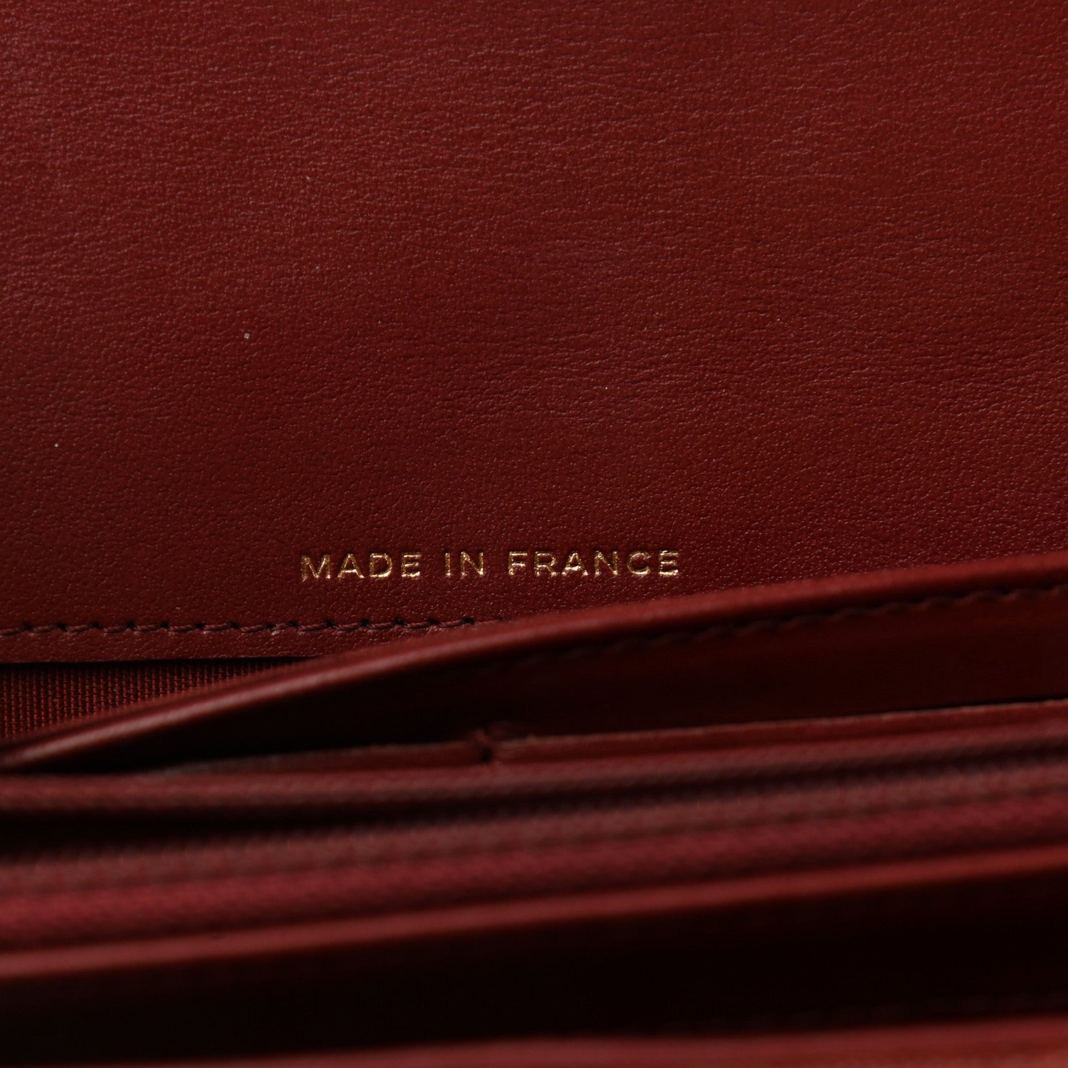 Chanel Caviar Quilted Boy Flap Wallet Red 7 of 9