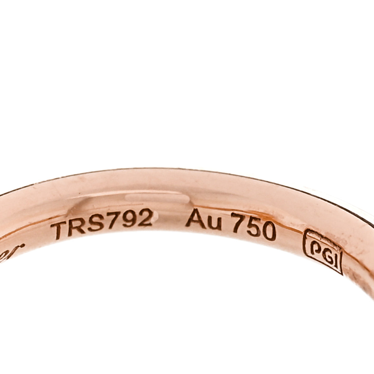 Cartier 18K Pink Gold Mini Juste Un Clou Hoop Earrings 5 of 6
