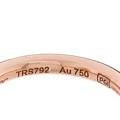 Cartier 18K Pink Gold Mini Juste Un Clou Hoop Earrings 5 of 6
