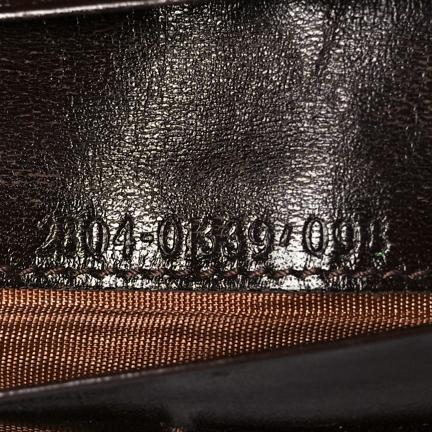 Fendi Zucca Continental Wallet Tobacco 9 of 10