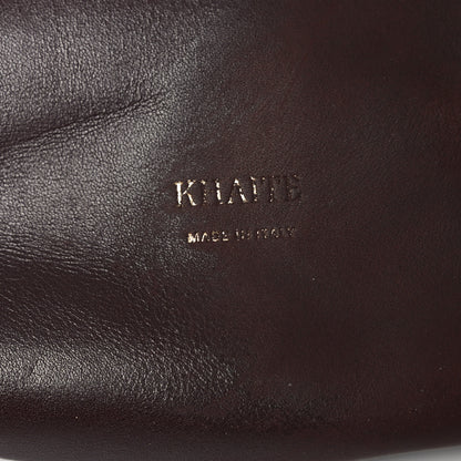 Khaite Calfskin Medium Olivia Hobo Burgundy 6 of 9