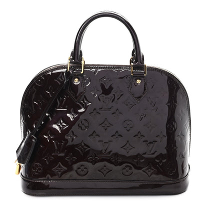Louis Vuitton Vernis Alma MM Amarante 1 of 10