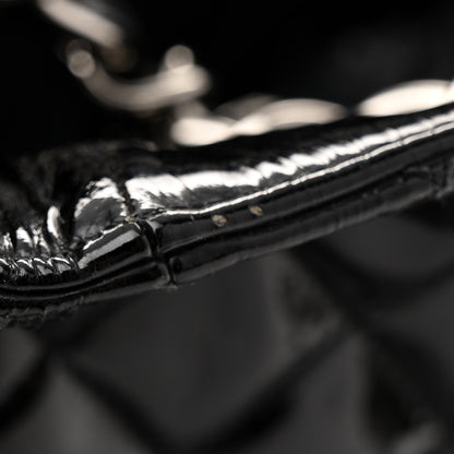 Chanel Patent Quilted Large Shopping Tote Black 18 of 18