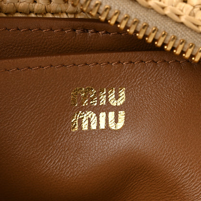 Miu Miu Crochet Calfskin S Narrow Arcadie Natural 6 of 10