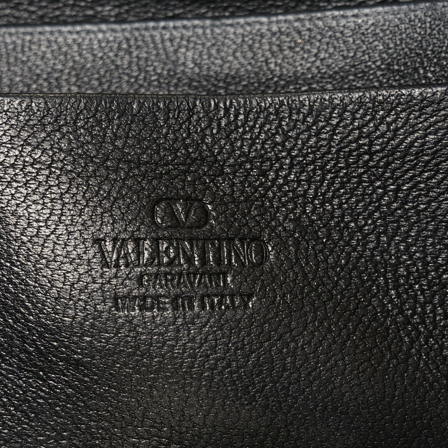 Valentino Garavani Grainy Calfskin Mini Rockstud Shopping Bag Black 6 of 9