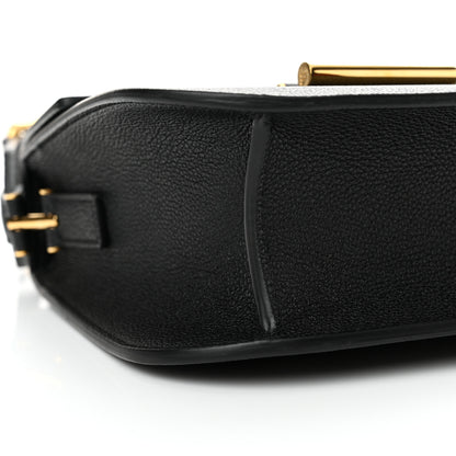 Tom Ford Grained Calfskin Mini T Clasp Tara Crossbody Bag Black 7 of 12