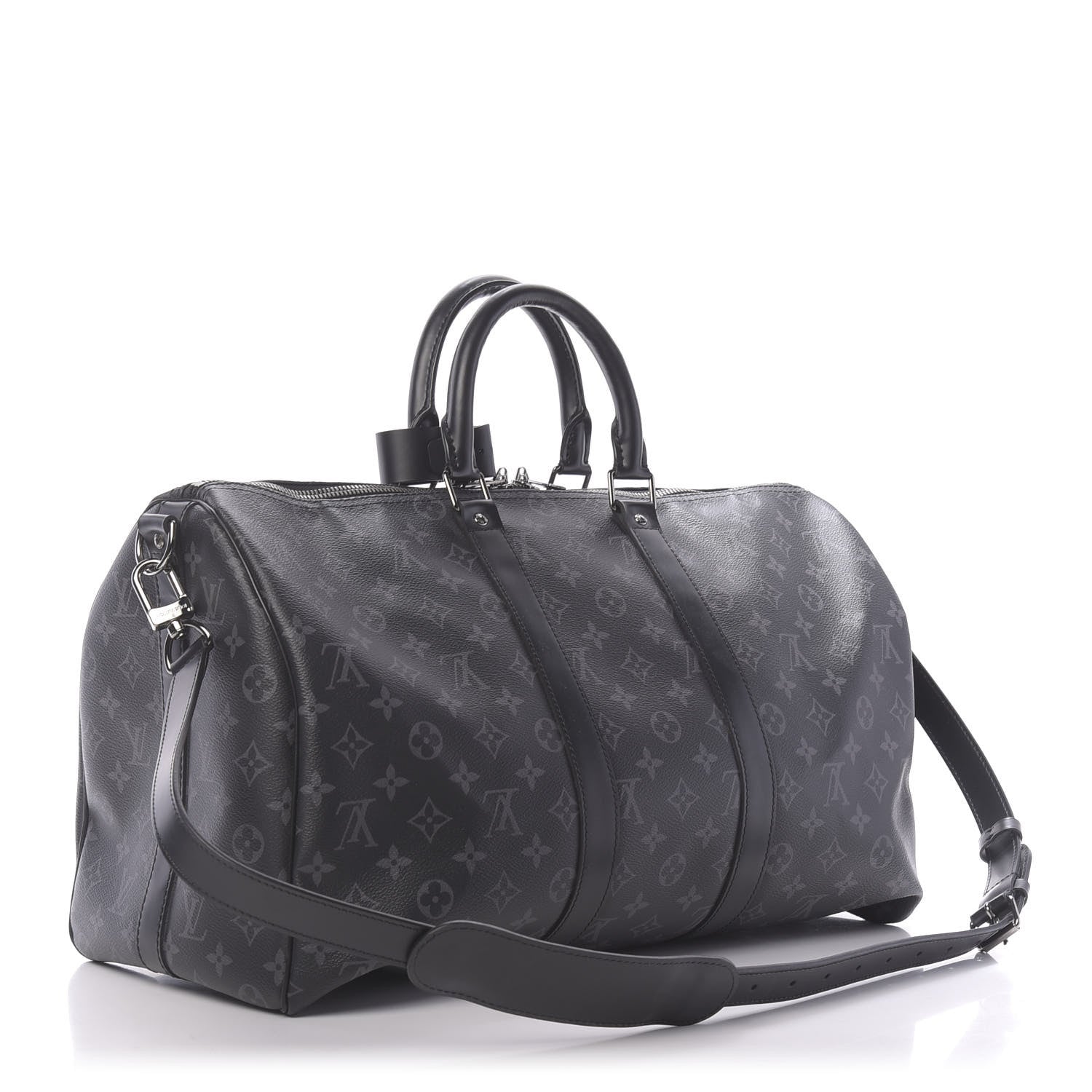 Louis Vuitton Monogram Eclipse Keepall Bandouliere 45 2 of 8