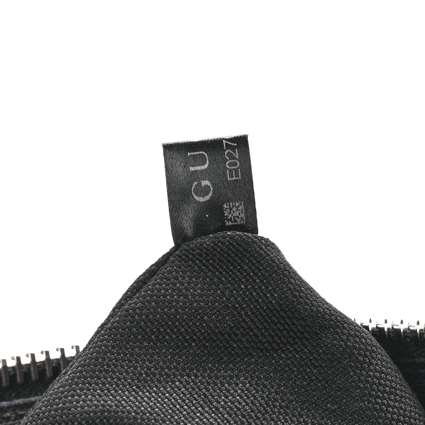 Soft GG Supreme Monogram Appia Calfskin Web East West Messenger Bag Black Grey