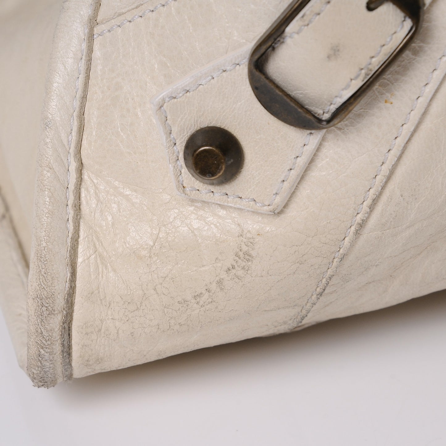 Chevre Classic Hardware Work Greige