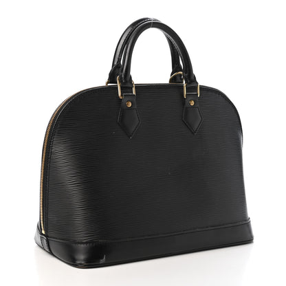 Louis Vuitton Epi Alma PM Black 2 of 4