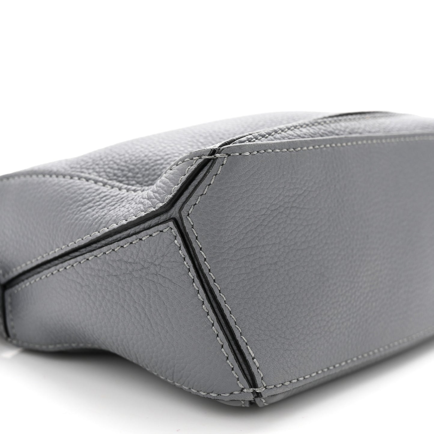 Calfskin Mini Puzzle Bag Asphalt Grey