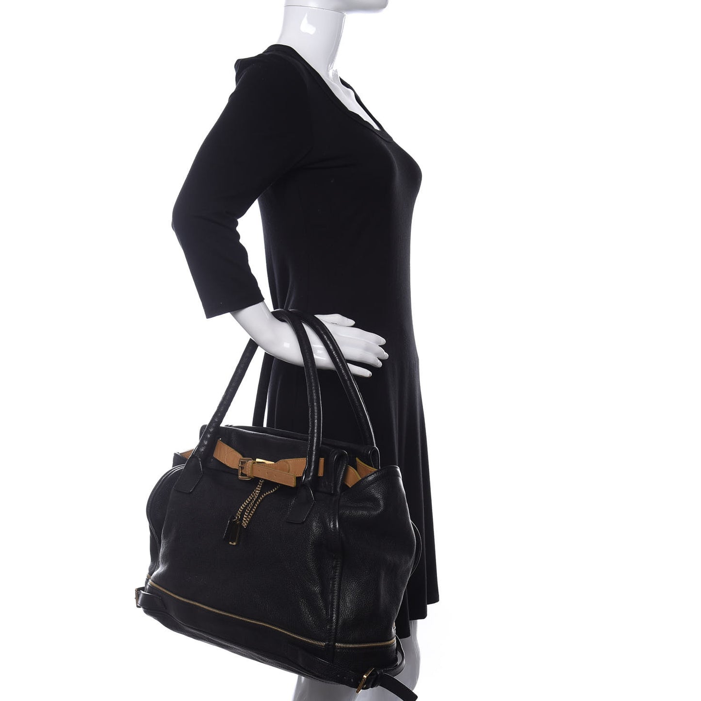 Goatskin Marlow Bag Black