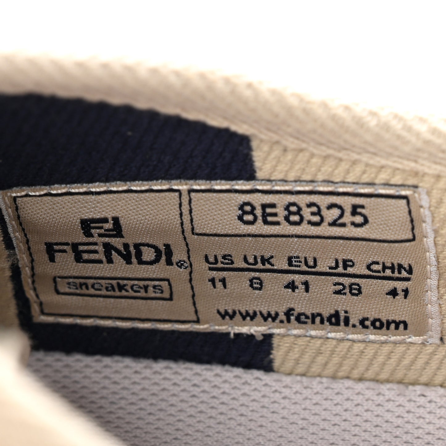 Woven Fabric FF Mens Domino Low Top Sneakers 41 Bei Midnight