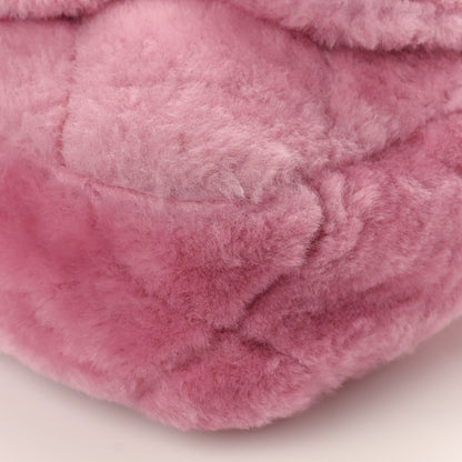 Chanel Shearling Lambskin Quilted Flap Pink 9 of 10