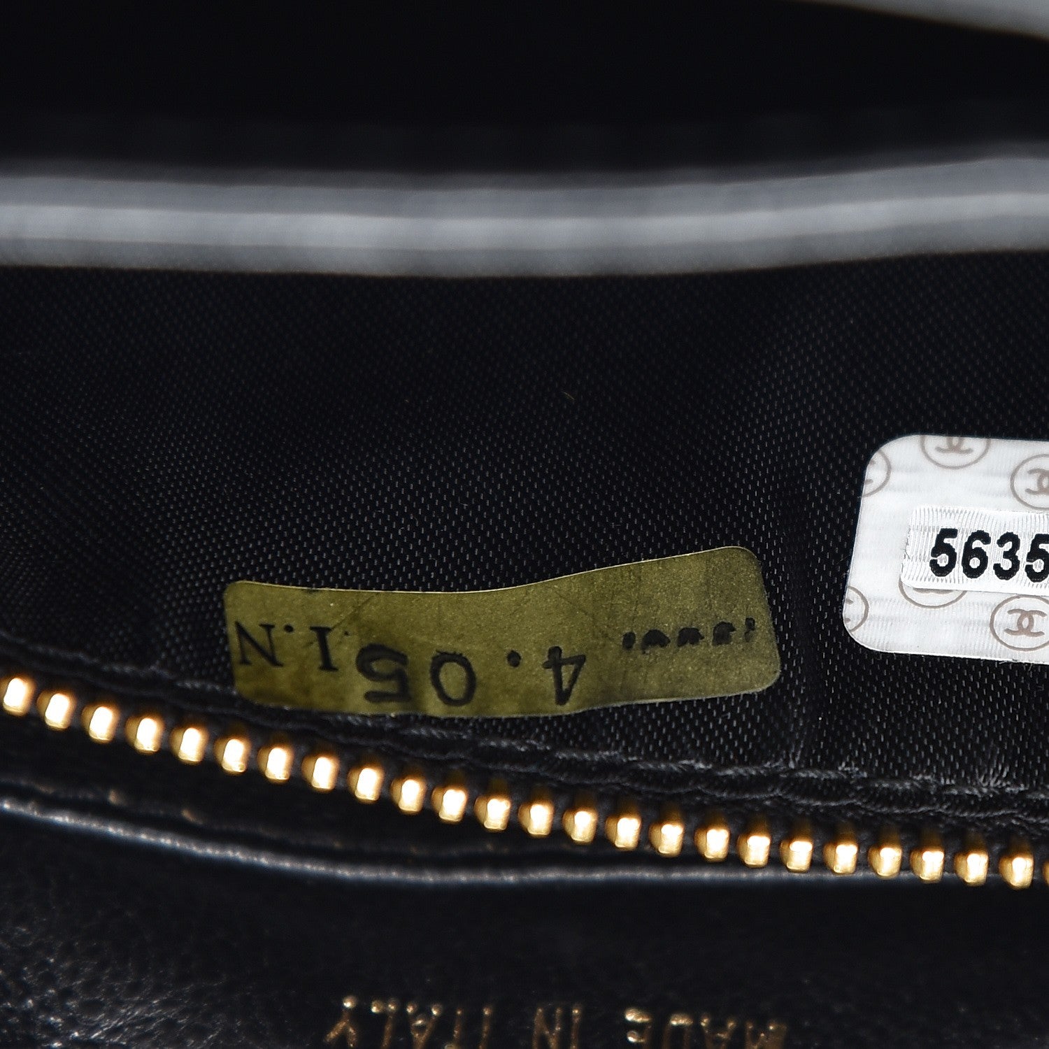 Chanel Calfskin Quilted Shoulder Bag Black 8 of 10