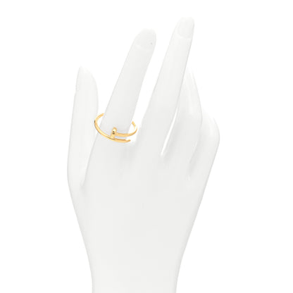 Cartier 18K Yellow Gold Small Juste Un Clou Ring 59 8.75 2 of 4