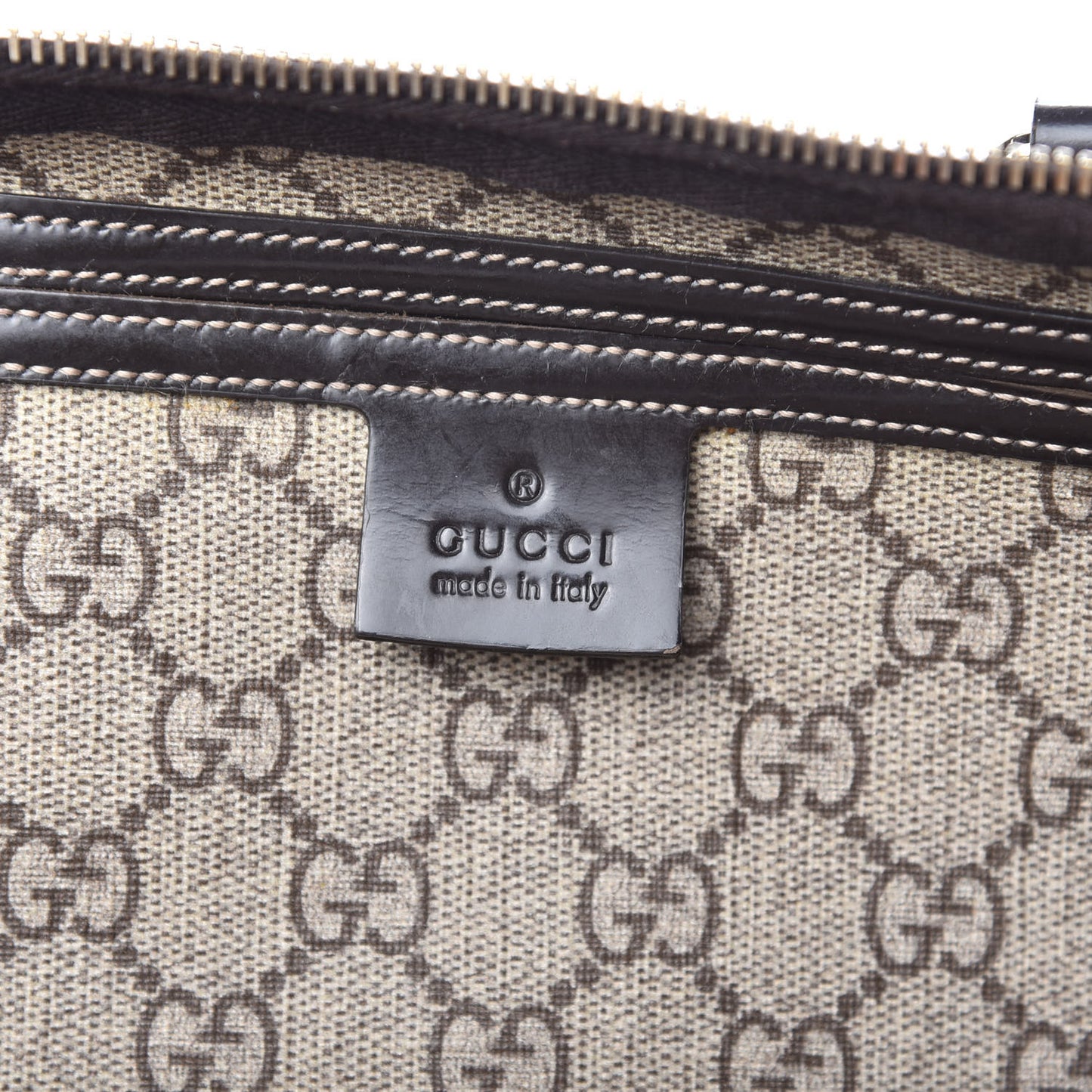GG Plus Monogram Medium Tattoo Heart Joy Boston Brown